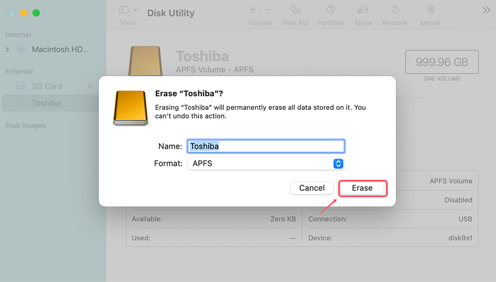 Format the Drive (As a Last Resort)
