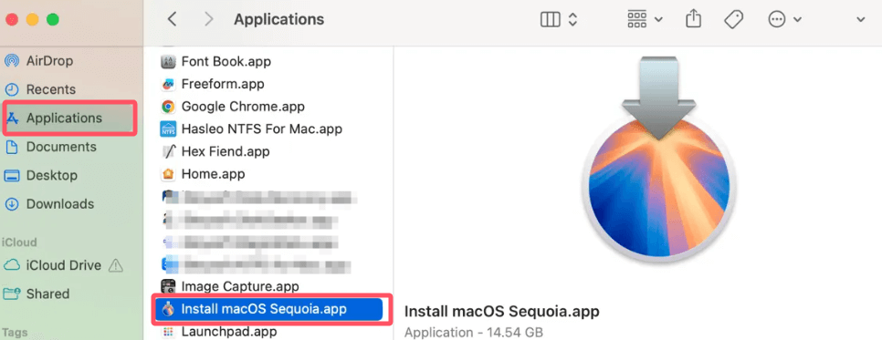 Create a bootable USB Installer for macOS Sequoia