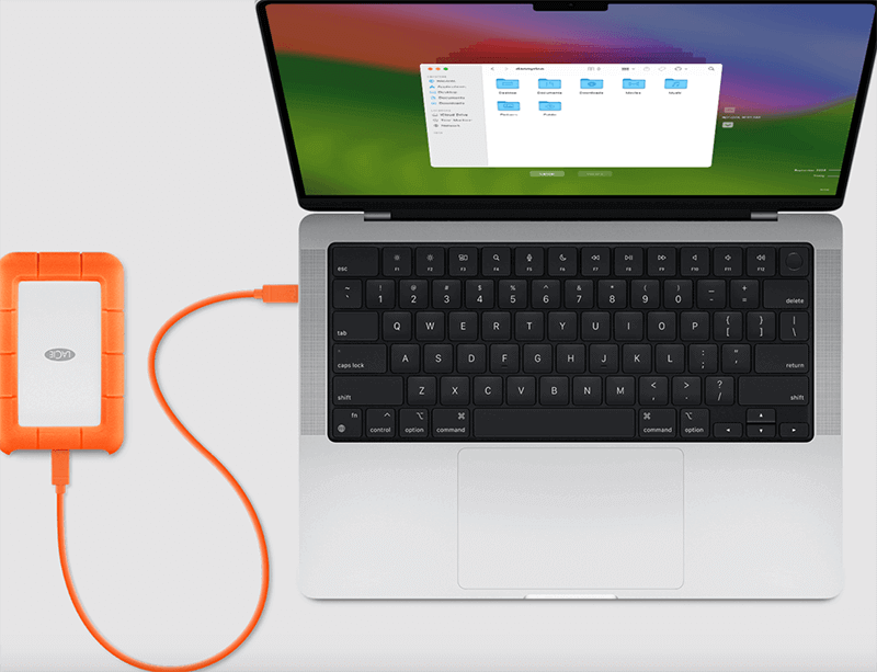 Connecting via USB-C or Thunderbolt 3