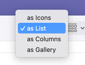 Using Finder Views