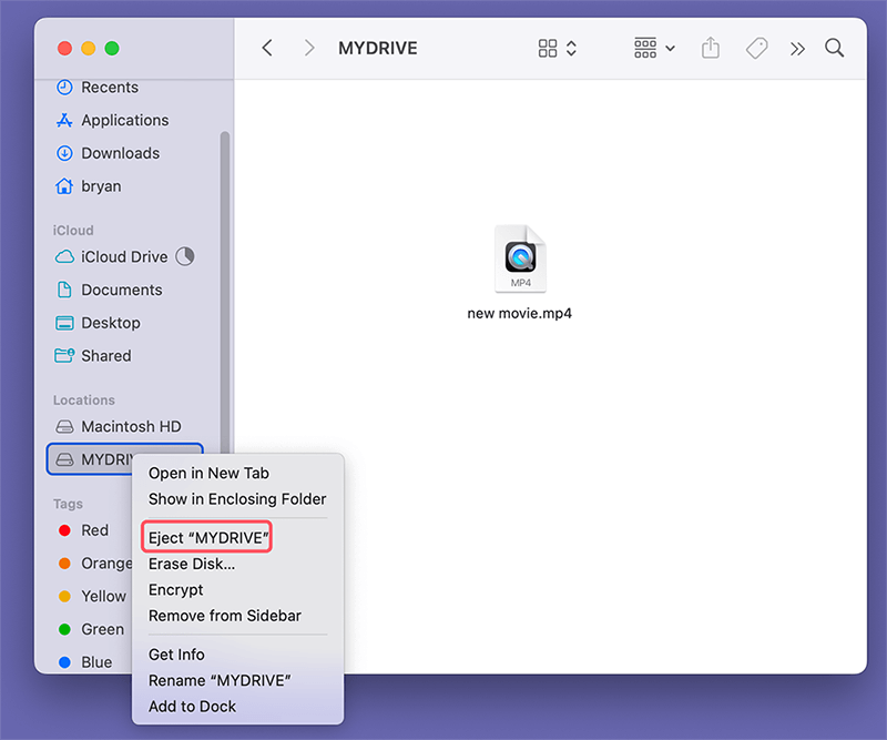 Mounting and Unmounting Drives