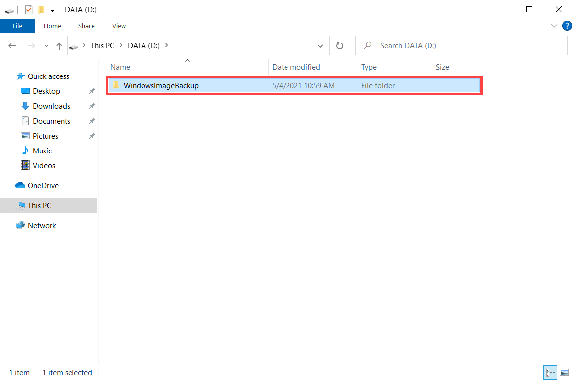 make a full backup of Windows 10 PC