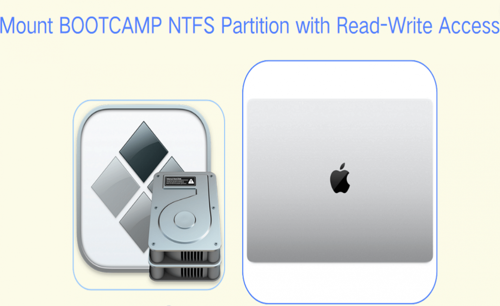 Mounting a BOOTCAMP NTFS partition with read-write access on macOS