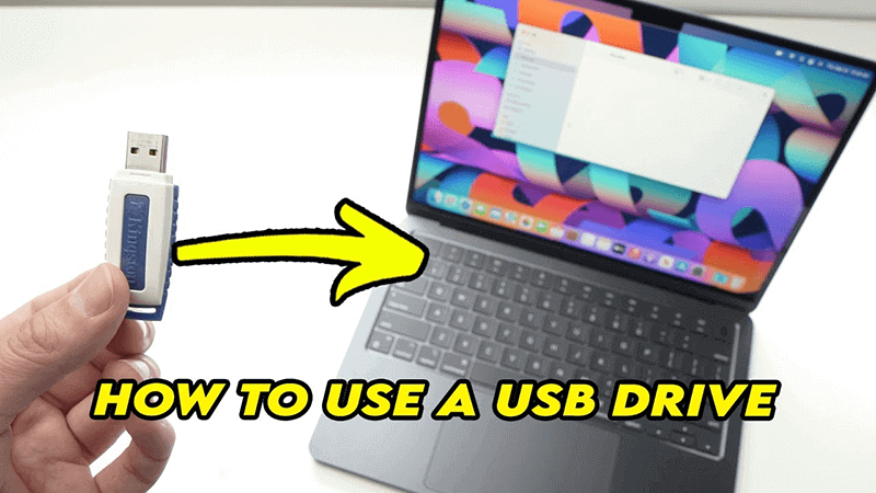 use USB drive on Mac