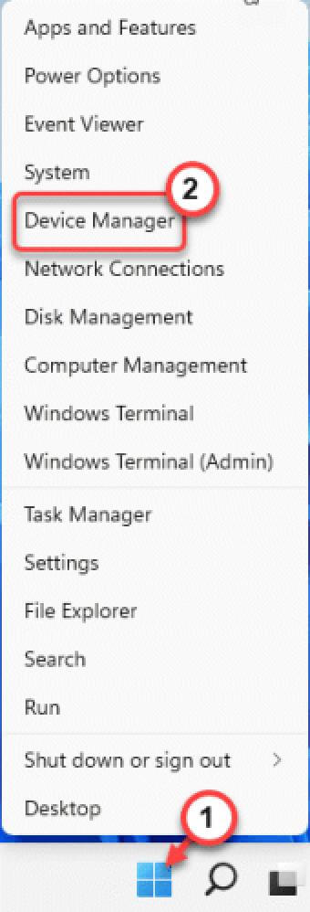 open device manager
