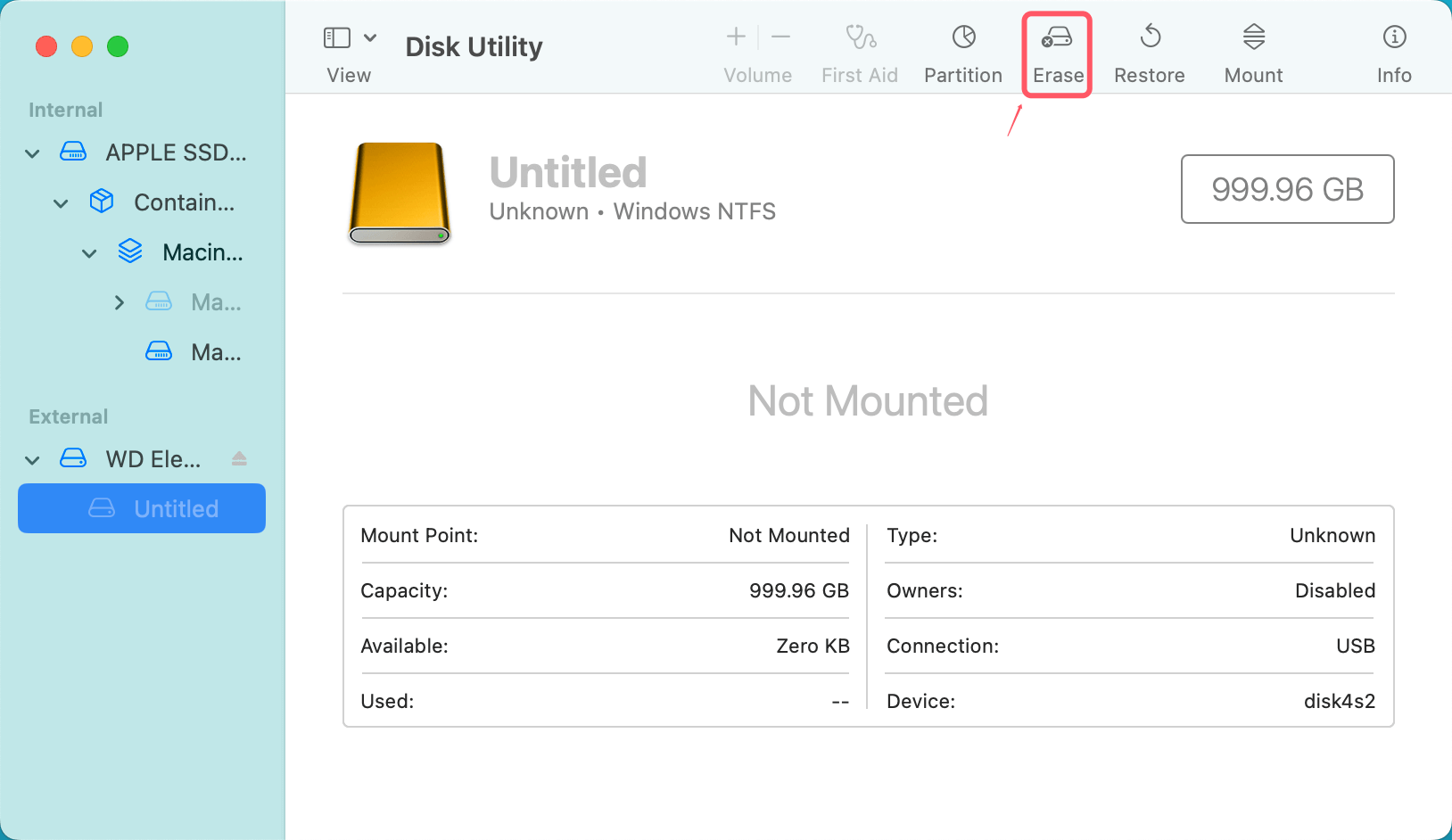 USB Drive Shows No Files When Being Opened on Mac