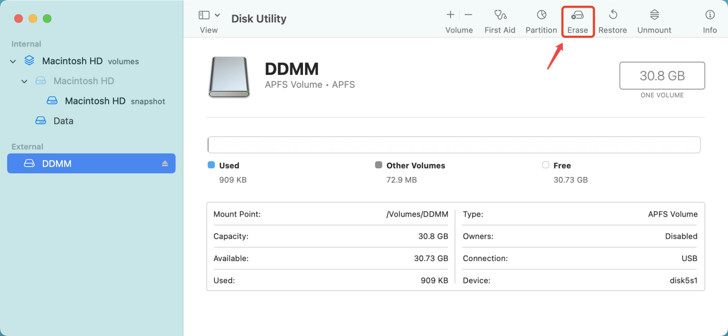 fix Toshiba external hard drive read-only on Mac