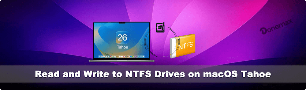 read and write to NTFS drives on macOS Tahoe