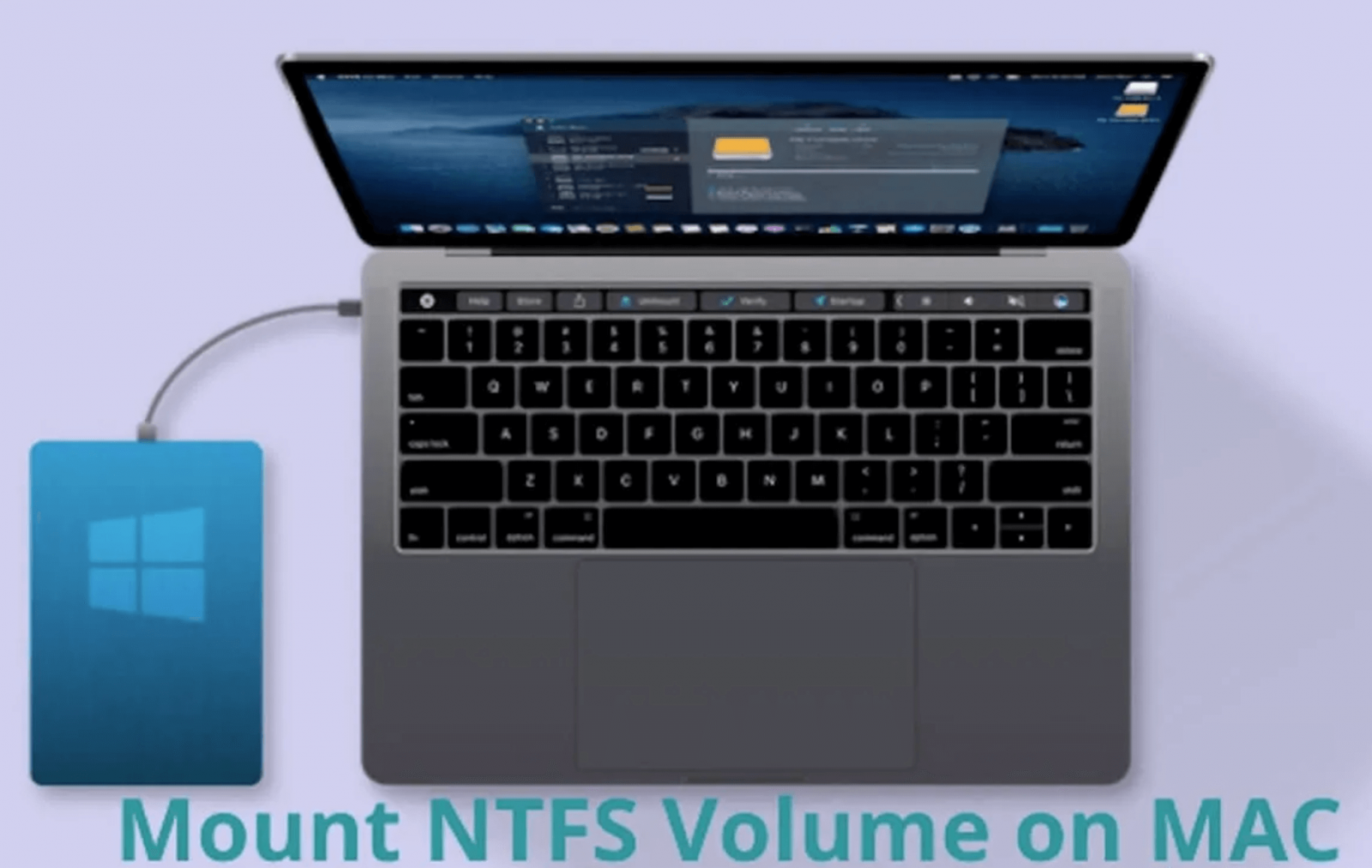 mounting an NTFS volume on your Mac