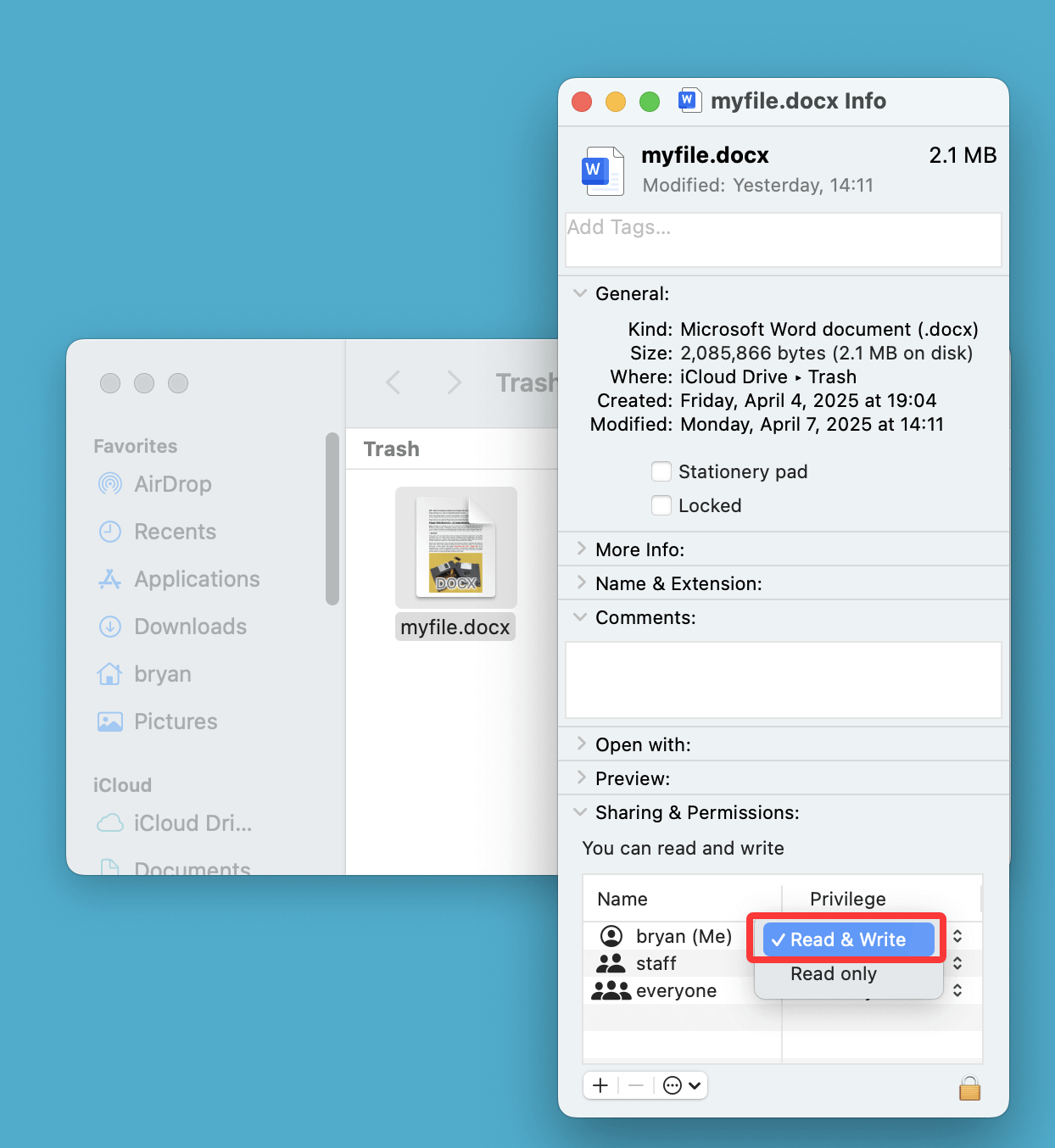 Fix Mac Trash Put Back Not Working