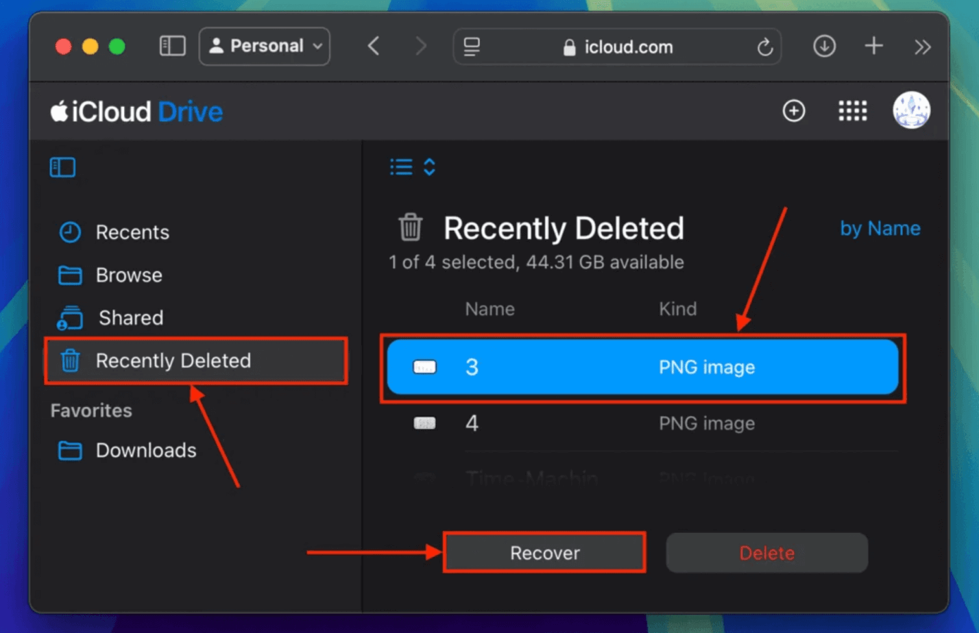 recover deleted files on Mac