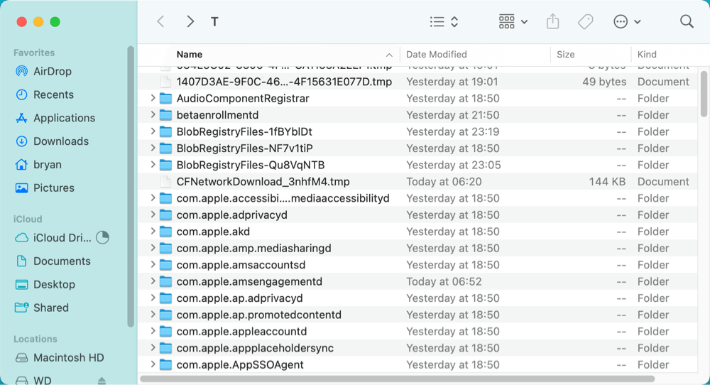 recover deleted screenshots on a Mac