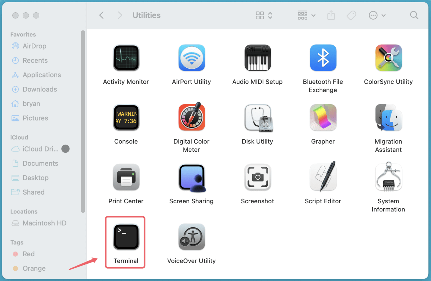 recover deleted screenshots on a Mac