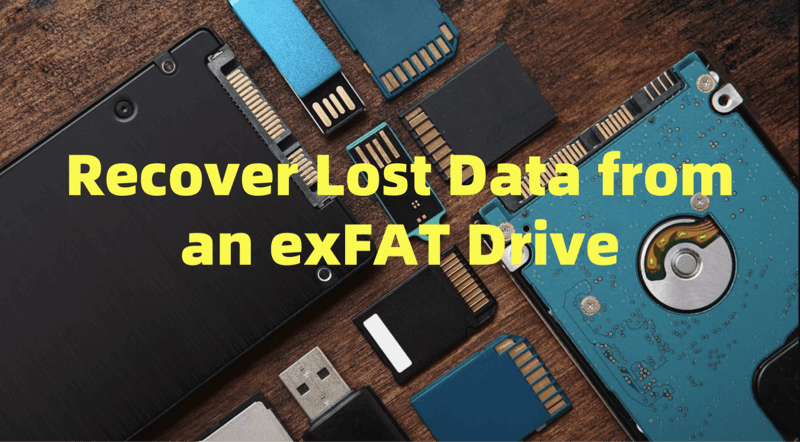 Recovering data from an exFAT drive