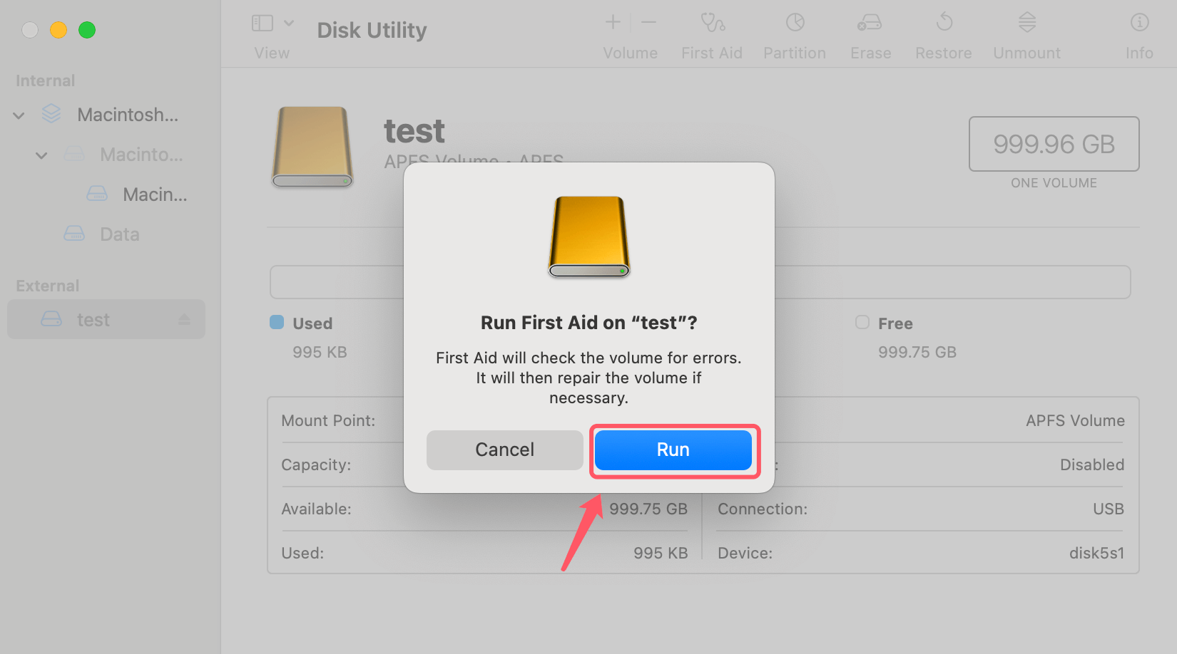 recover lost data on macOS Catalina