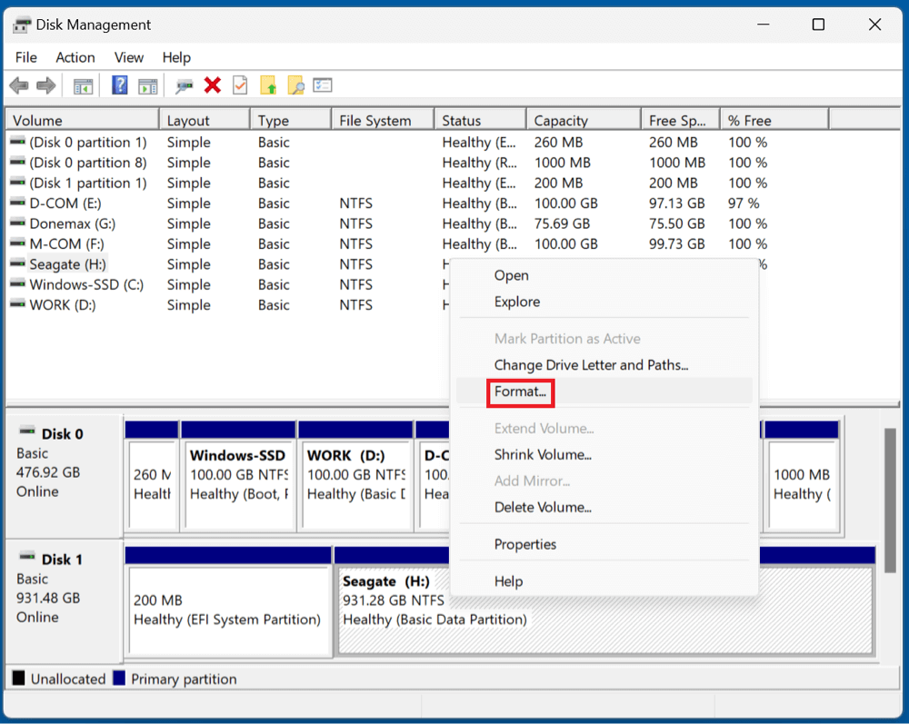 reformat your external hard drive on Windows or Mac without losing data