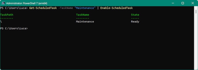 repair a disk with PowerShell