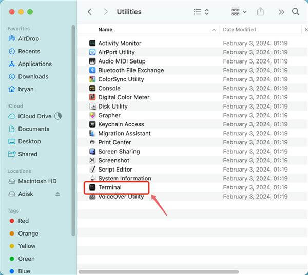 Repair External Hard drive Mac with Terminal