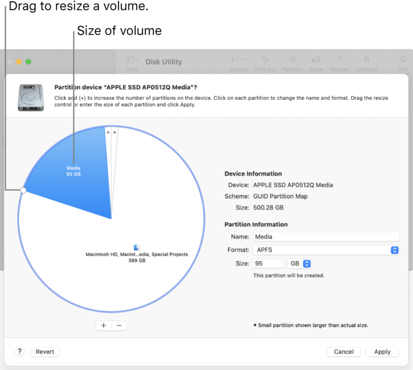 Resizing and partitioning an SSD on your Mac