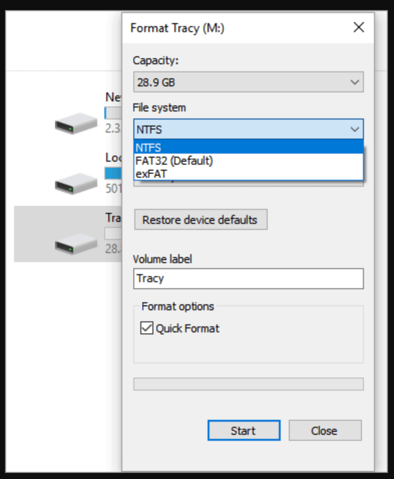 Fixing an SD card that won't read or open