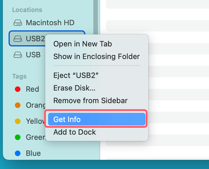 unable to write data to your USB drive or SD card on Mac