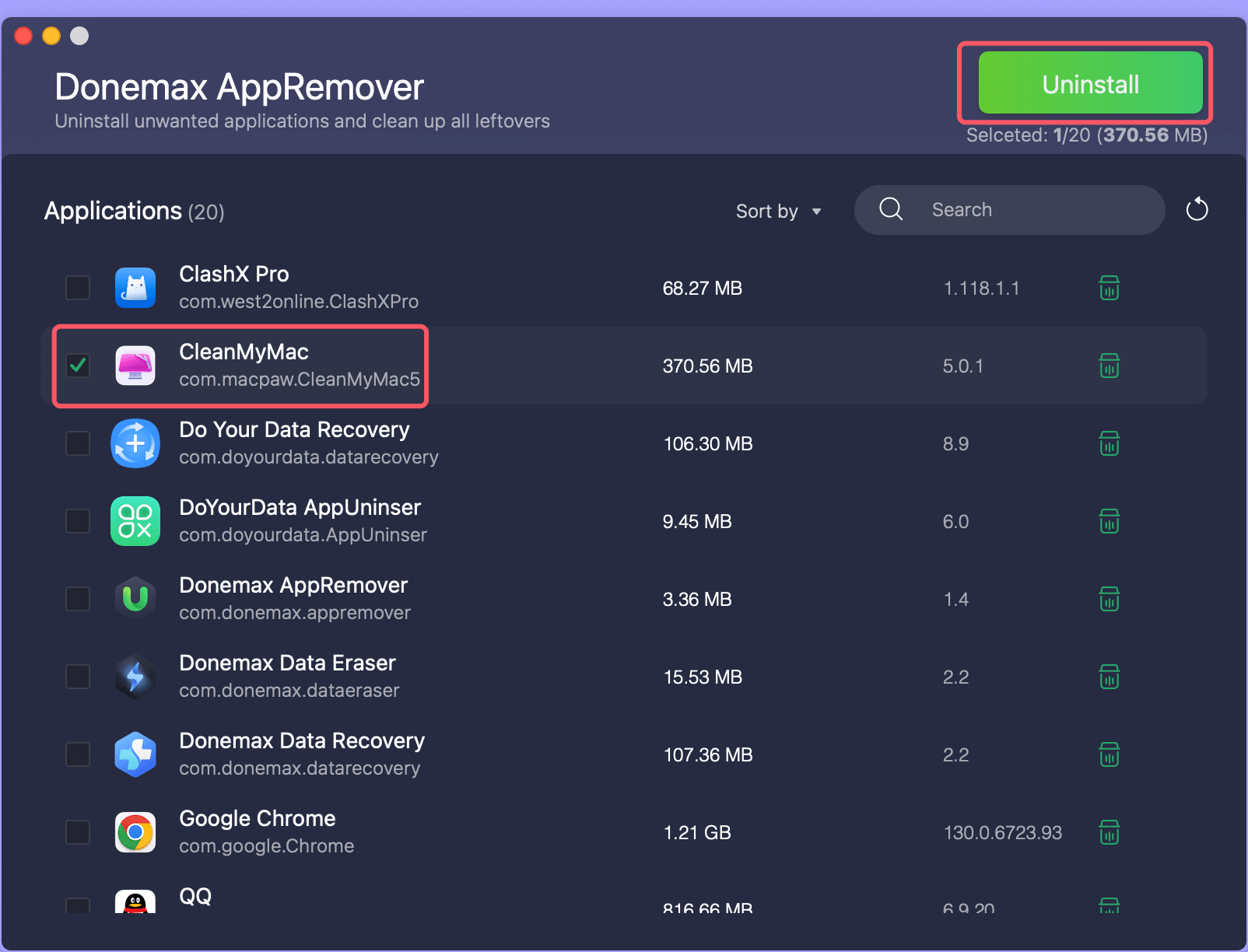 Uninstall CleanMyMac and Delete All Leftovers