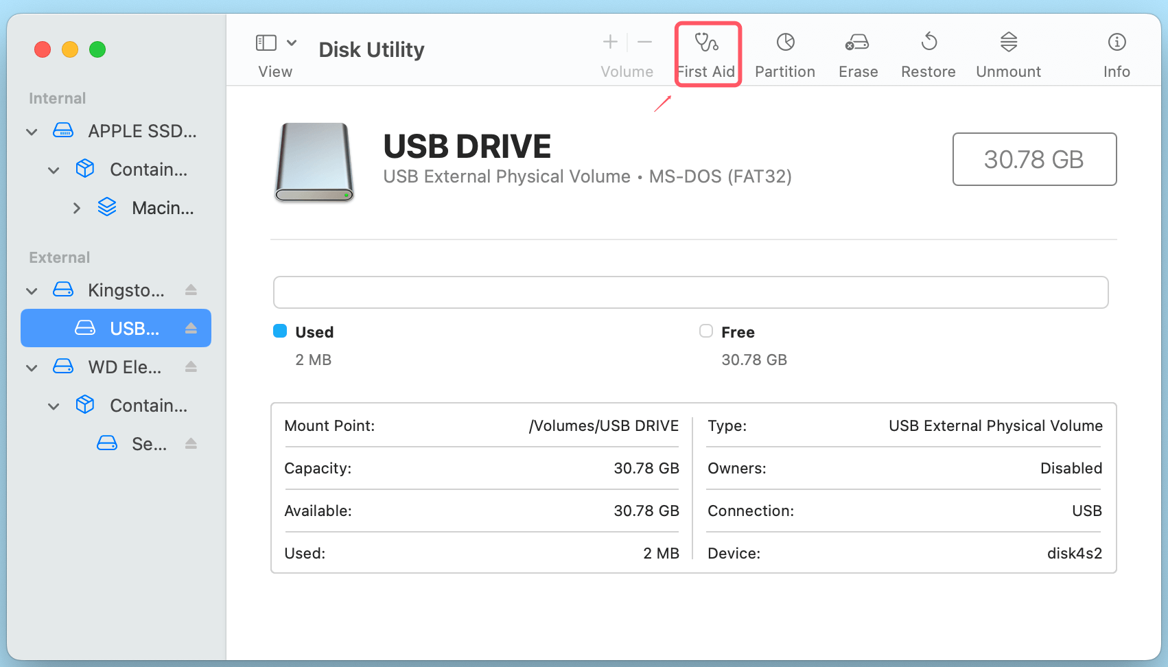 Fix USB Drive Won't Mount on Mac