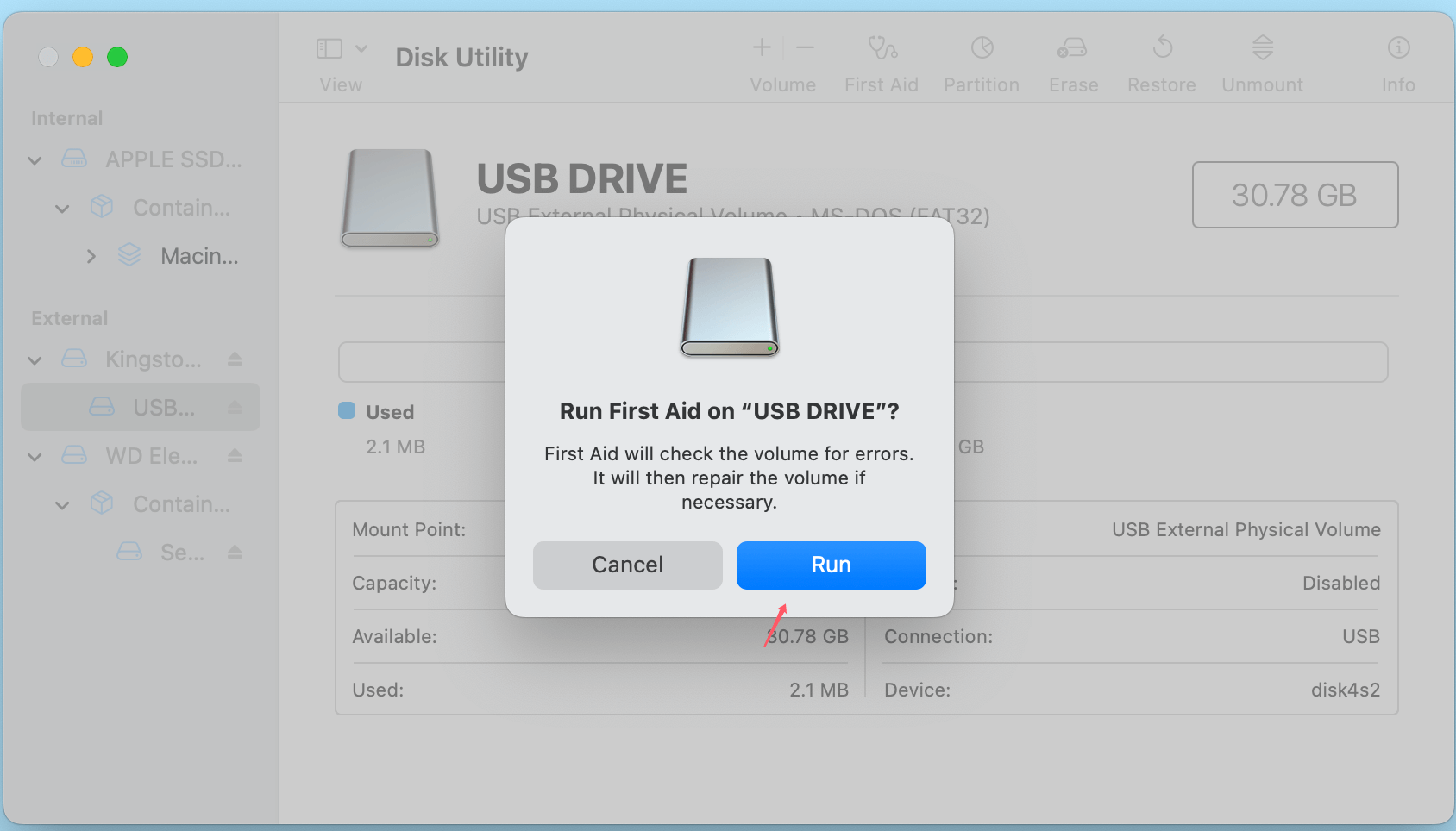 Fix USB Drive Won't Mount on Mac