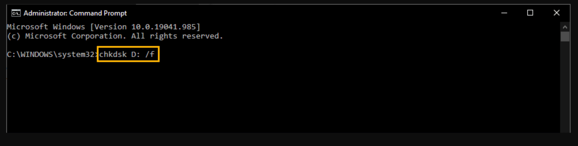 USB drive requires to be formatted
