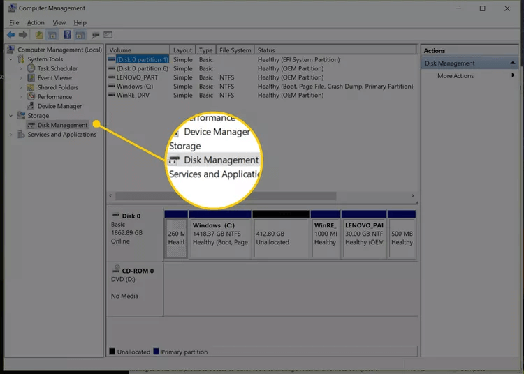 format USB flash drive