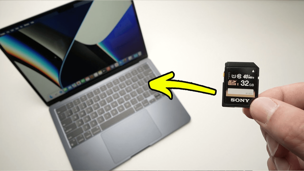 using SD cards on your Mac