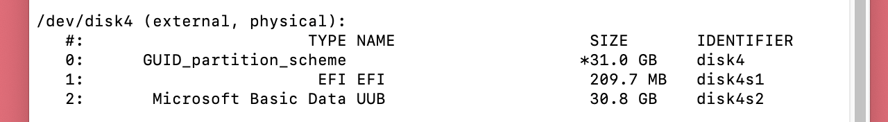 erase a drive using Terminal
