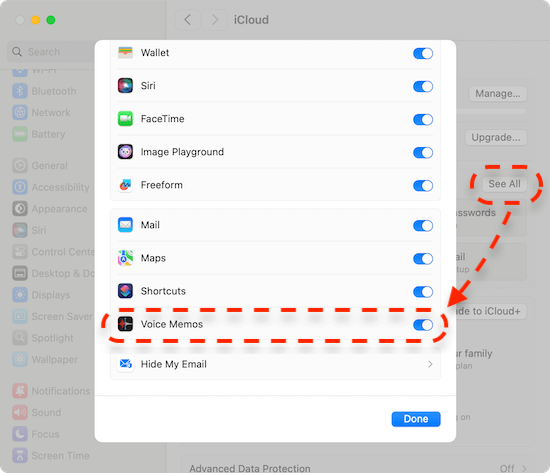 where are voice memos stored on Mac