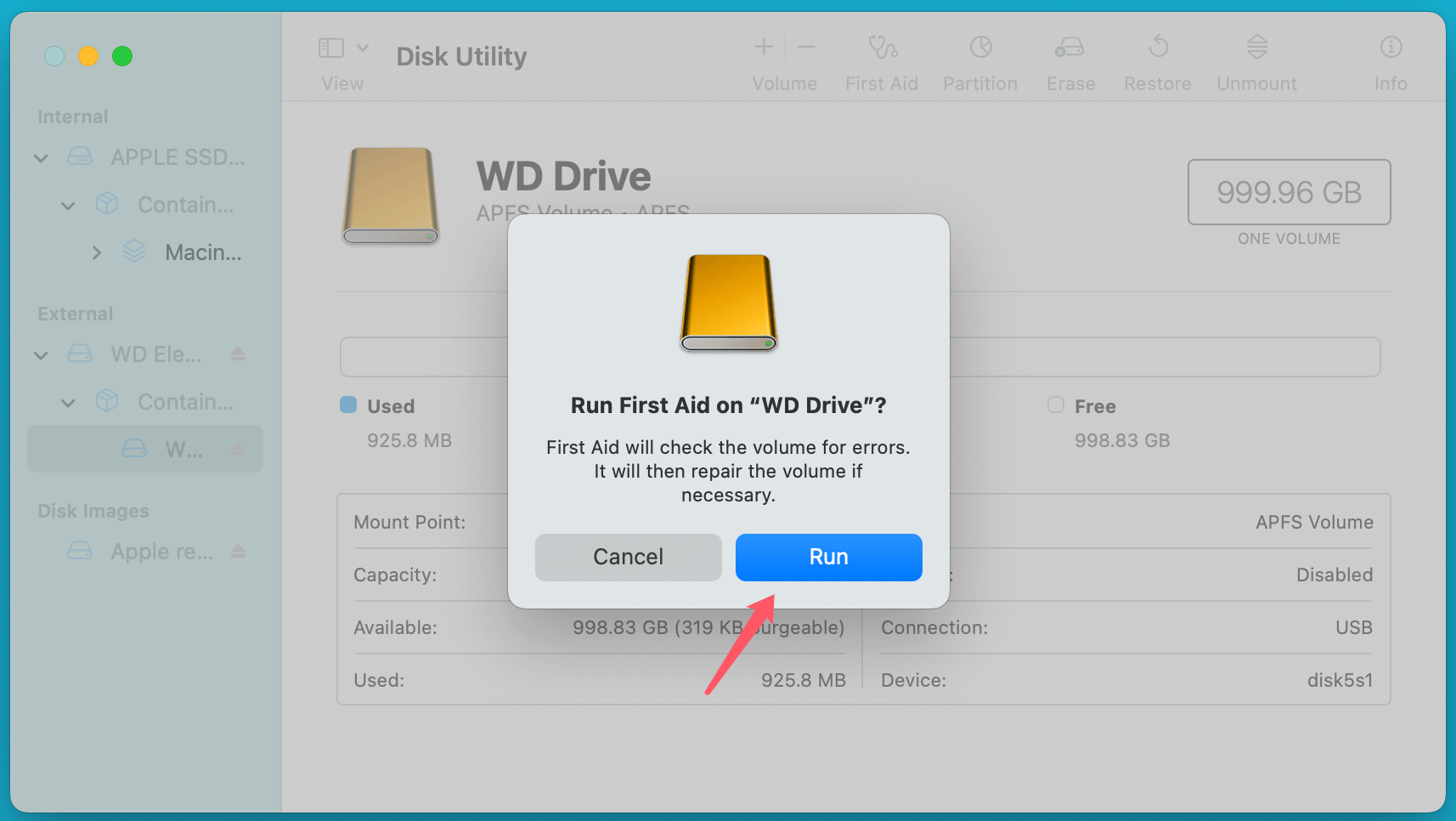 recover lost data from a WD external hard drive on Mac