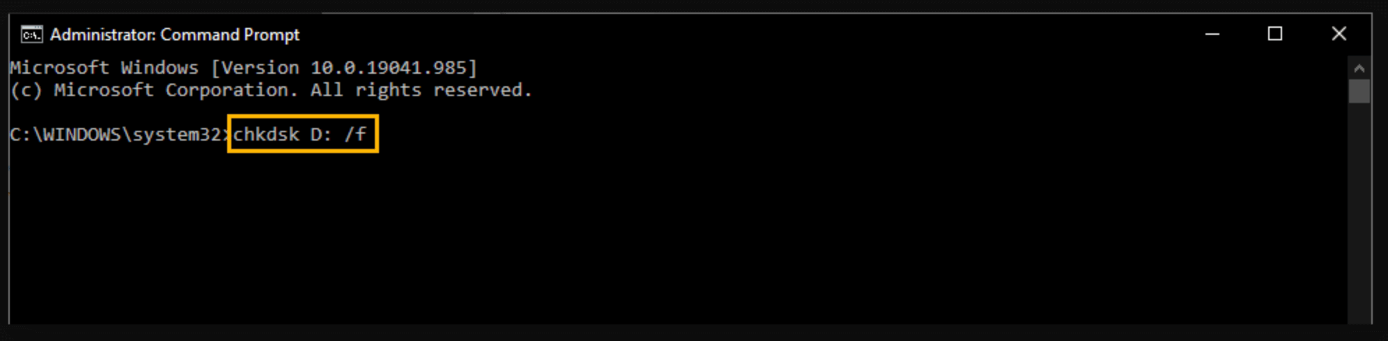 SD card that shows as a RAW drive