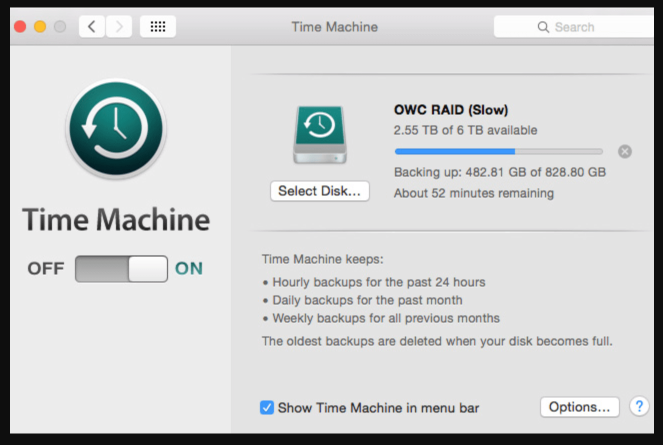 Wipe data on OS X El Capitan