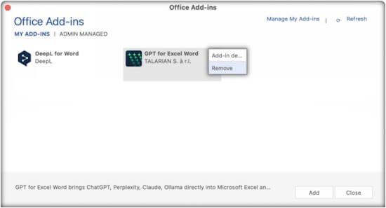 Word not saving on Mac