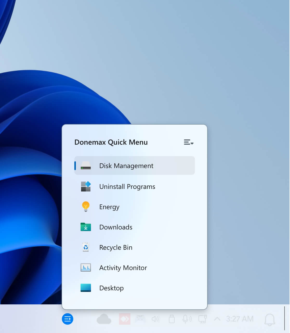 Free Quick Menu For Windows 