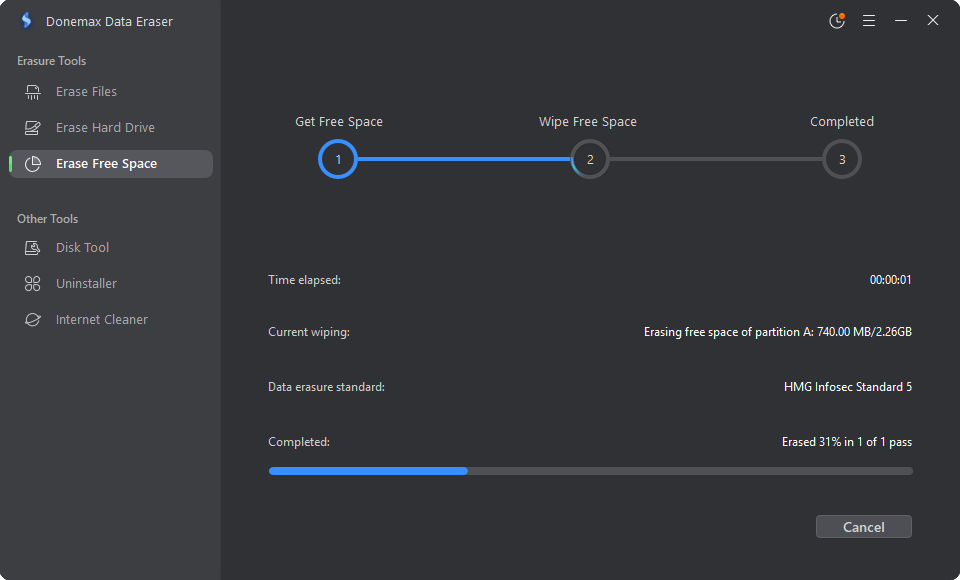 How to Wipe Free Disk Space