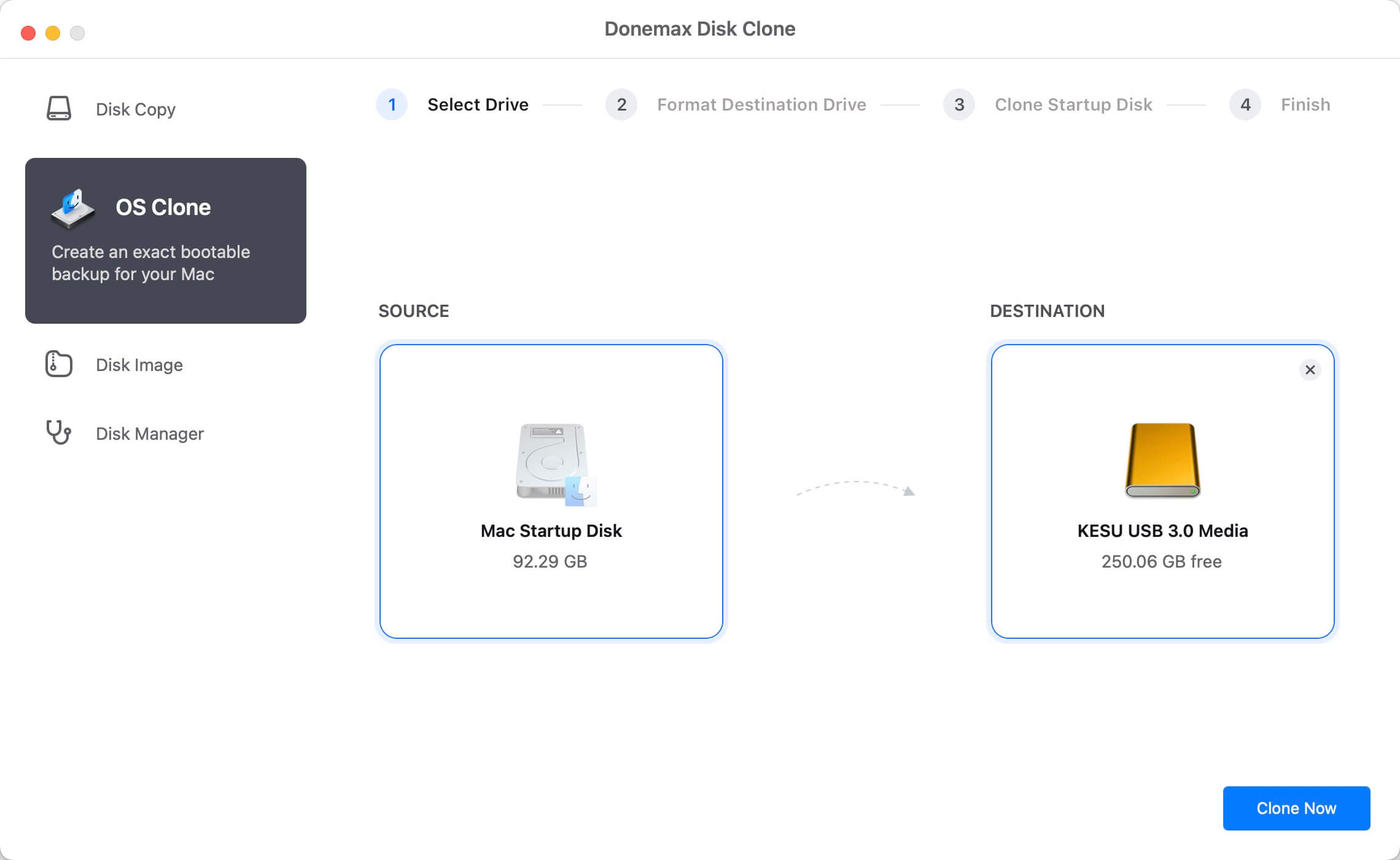 clone macOS with EaseUS Disk Copy Mac alternative