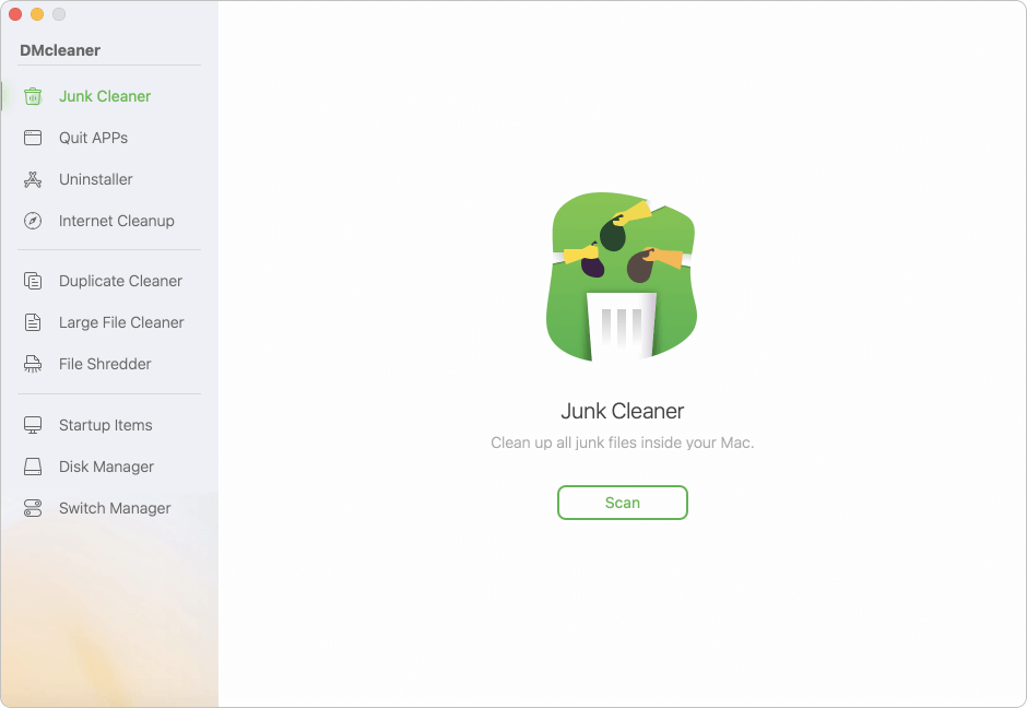 DMcleaner for Mac user guide