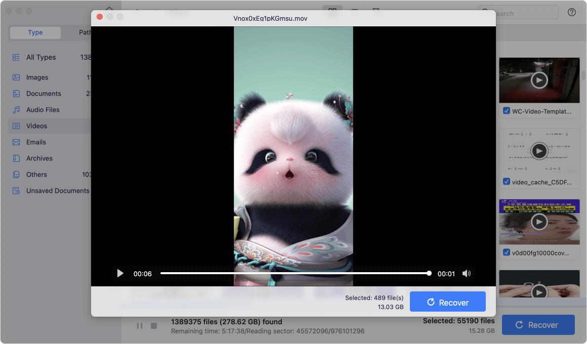 Donemax Data Recovery for Mac
